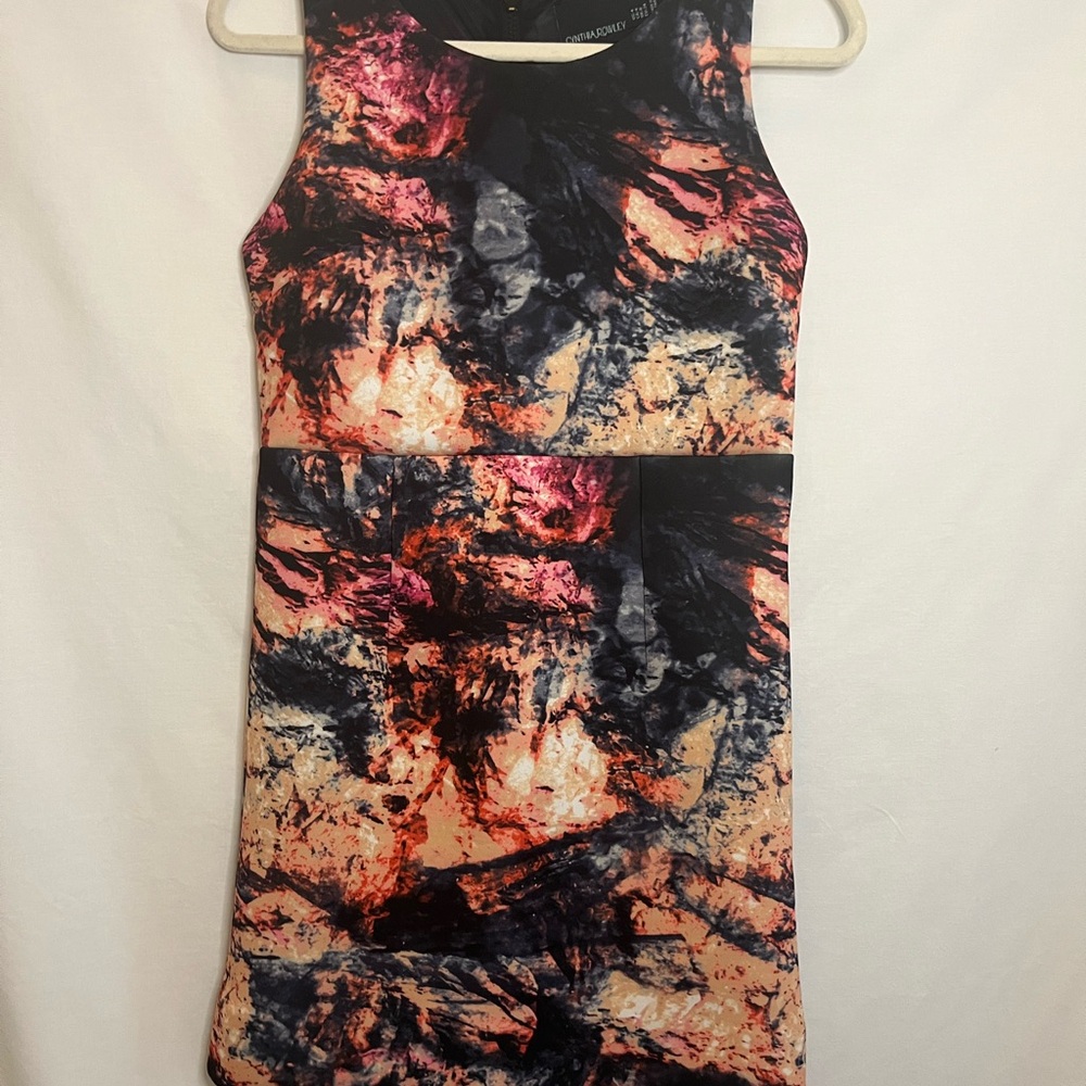Cynthia Rowley - Abstract Sleeveless Dress - excellent condition - worn once!